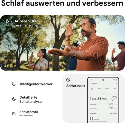 Google Fitbit Charge 6 Aktivitätstracker 7 Tage Akkulaufzeit Wallet + Maps