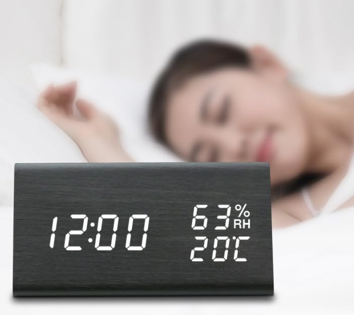 Indicateur LED en forme de température et de qualité de l'air, en trois formes