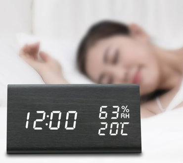Indicateur LED en forme de température et de qualité de l'air, en trois formes