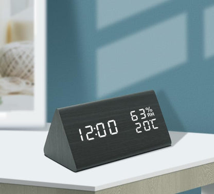 Indicateur LED en forme de température et de qualité de l'air, en trois formes