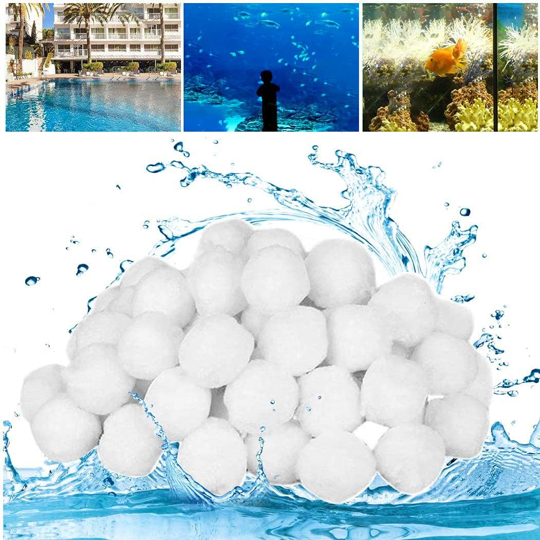 700 g Filterbälle für Sandfilteranlagen, können 25 kg Filtersand ersetzen, geeignet für Poolfilter, Poolfiltersysteme, Poolreinigungszubehör