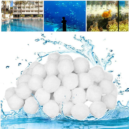 700 g Filterbälle für Sandfilteranlagen, können 25 kg Filtersand ersetzen, geeignet für Poolfilter, Poolfiltersysteme, Poolreinigungszubehör