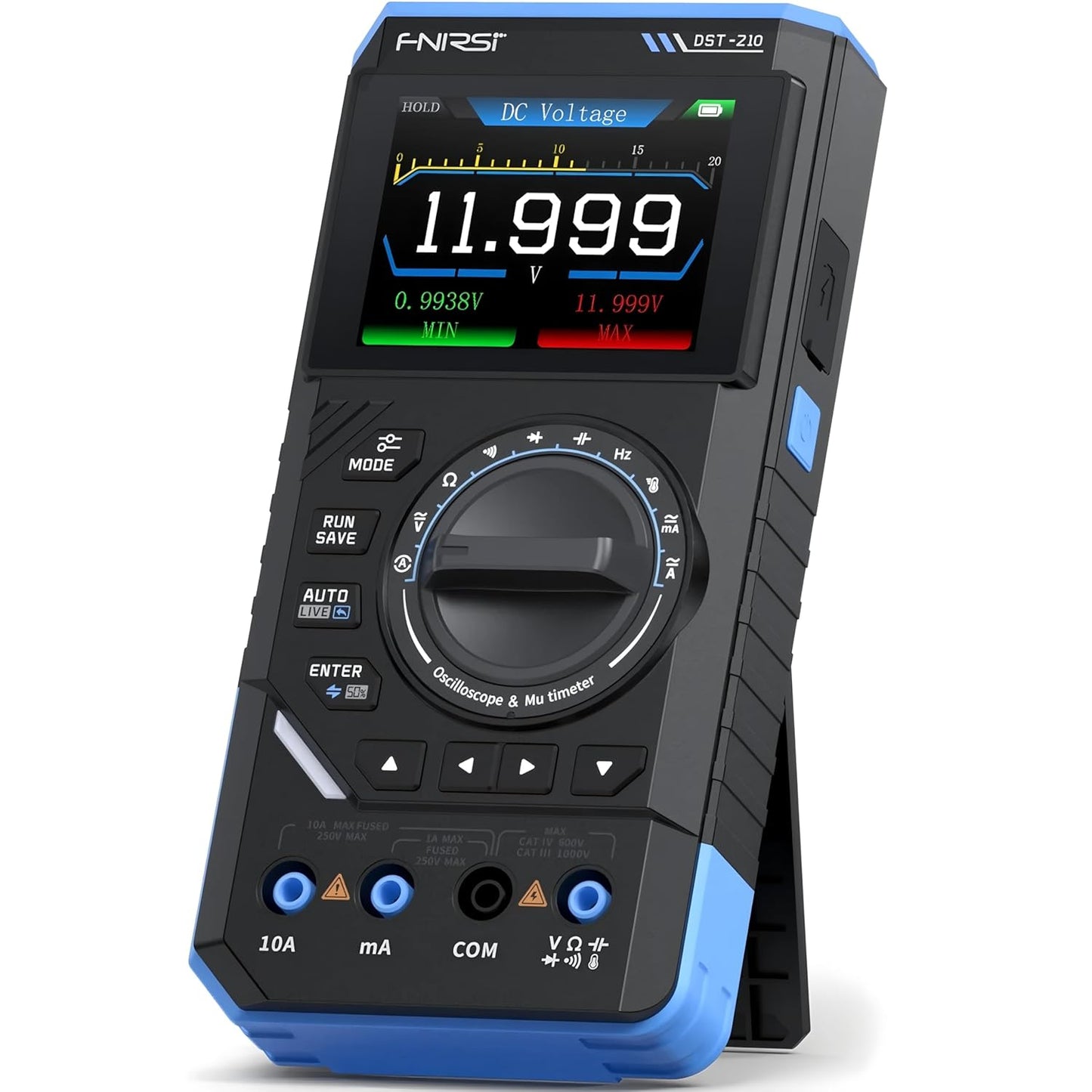 FNIRSI DST-210 und DST-201 3-in-1 Digitalmultimeter-Oszilloskop