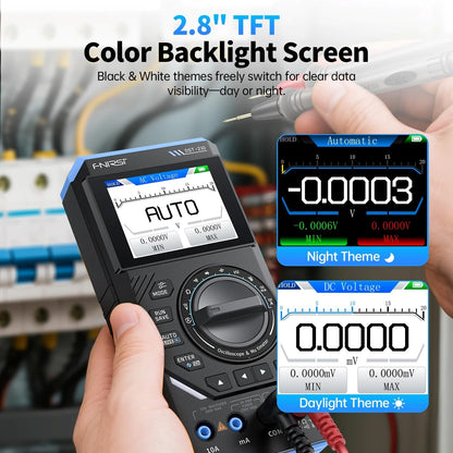 FNIRSI DST-210 und DST-201 3-in-1 Digitalmultimeter-Oszilloskop