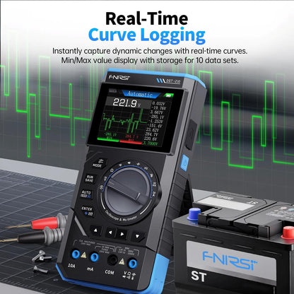 FNIRSI DST-210 und DST-201 3-in-1 Digitalmultimeter-Oszilloskop