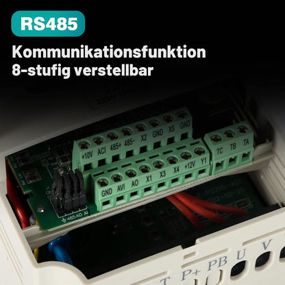 Frequenzumrichter 230V 400V 1-phasig 220V-Eingang 3-phasen 400V-Ausgang | 2.2KW