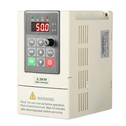 Frequenzumrichter 230V 400V 1-phasig 220V-Eingang 3-phasen 400V-Ausgang | 2.2KW