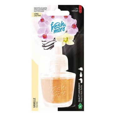 12x Fresh &amp; More Nachfüllflakons 19ml Vanille E-Duftstecker