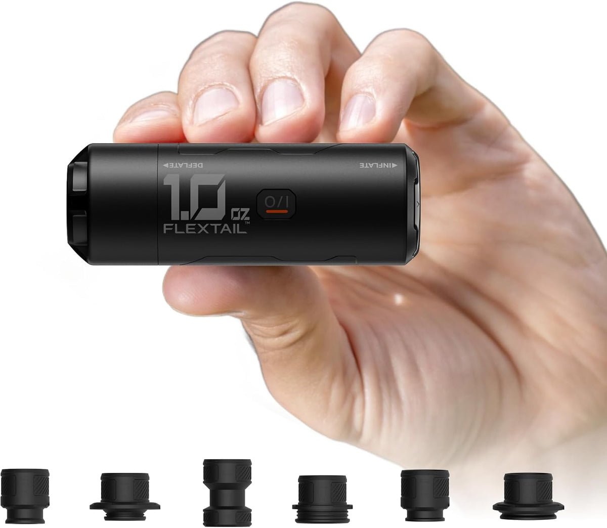 FLEXTAILGEAR Zero Pump 2 Ultra-Mini Luftpumpe für aufblasbare Gegenstände