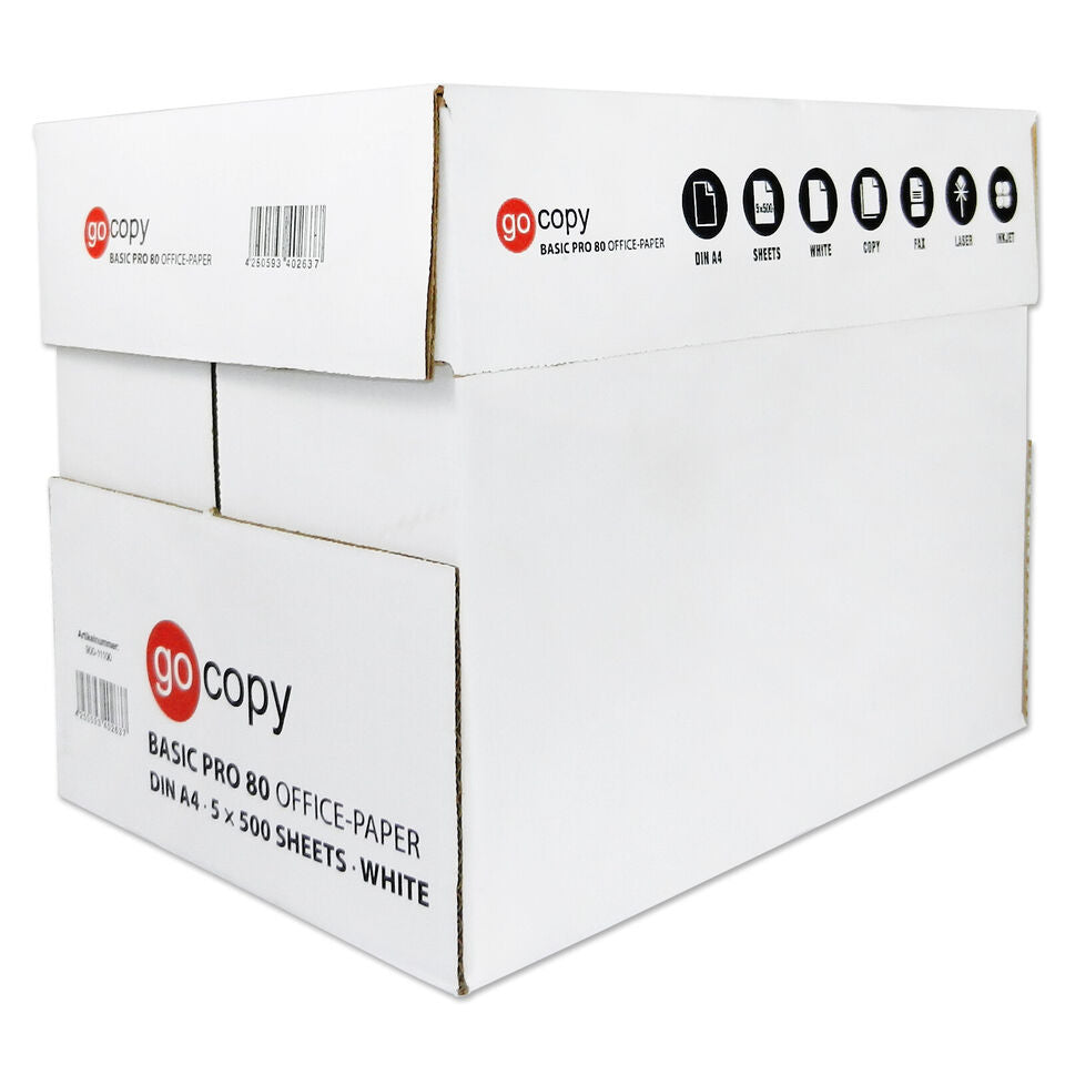 Papier de copie Go Copy Basic Pro Papier d'impression Office DIN A4 70 g/m² 2 500 feuilles