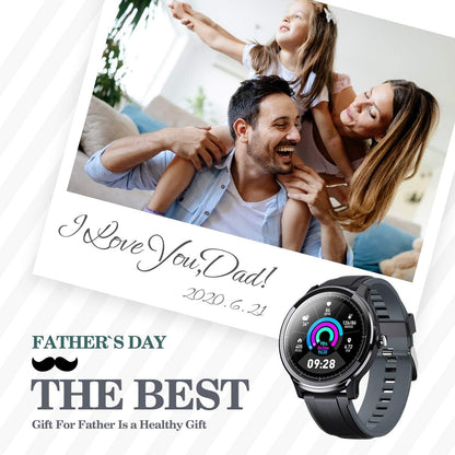 IP68 Wasserdichte Smart Watch HerrenFull Touch Pulsmesser Wetter Sport Fitness Tracker SN80 SmartWatch für Damen