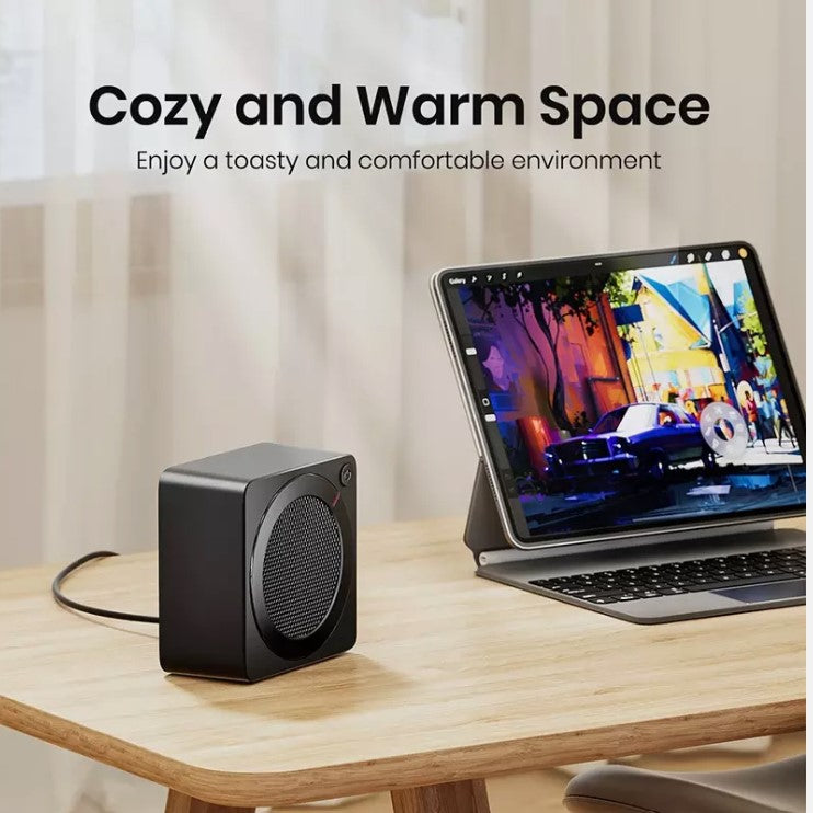 Gaiatop Mini Raumheizung, Heizlüfter, Leichte PTC Keramik Schnelle Heizung 500W