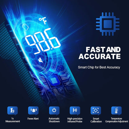 GoodBaby Kontaktlos Infrarot Stirnthermometer für Babys mit Fieberalarm LCD-Bildschirm