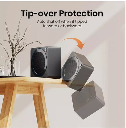 Gaiatop Mini Raumheizung, Heizlüfter, Leichte PTC Keramik Schnelle Heizung 500W