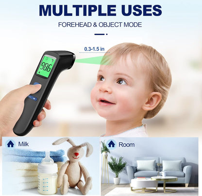 GoodBaby Kontaktlos Infrarot Stirnthermometer für Babys mit Fieberalarm LCD-Bildschirm