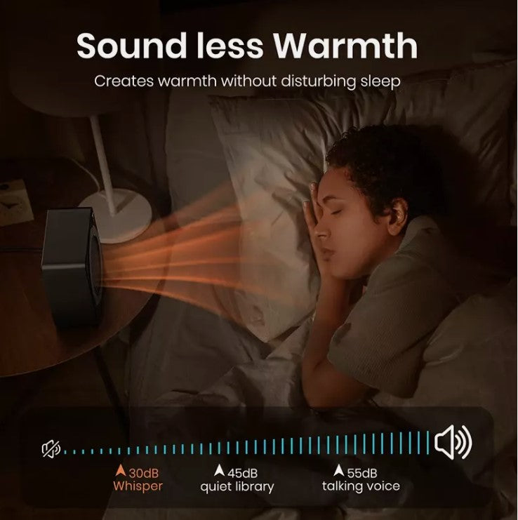 Gaiatop Mini Raumheizung, Heizlüfter, Leichte PTC Keramik Schnelle Heizung 500W