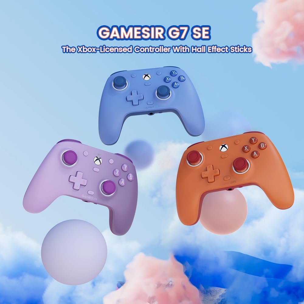 GameSir G7 SE kabelgebundener Gaming Controller für Xbox Seriesmit Hall-Effekt-Sticks und 3,5-mm-Audi