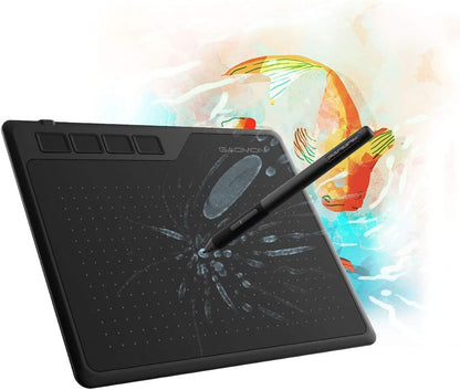 Tablette tactile GAOMON S620 avec 4 touches et stylet, adaptée au travail et à l'apprentissage à distance, idéale pour OSU !