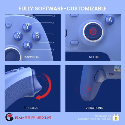 GameSir G7 SE kabelgebundener Gaming Controller für Xbox Seriesmit Hall-Effekt-Sticks und 3,5-mm-Audi