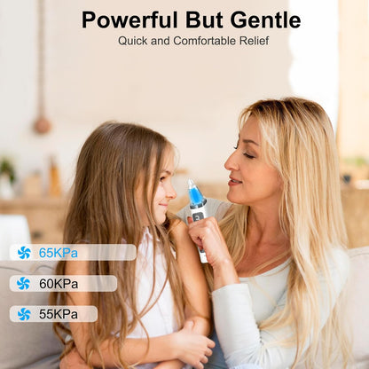 Nasensauger Baby Elektrisch mit Musik und Lichtern für Kleinkinder und Neugeborene