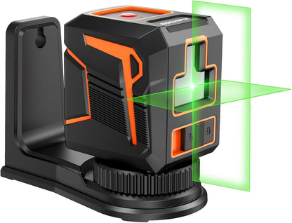 GOCHIFIX LG0102 Kreuzuinienlaser Grün Selbstnivellierender Laser Wasserwaage