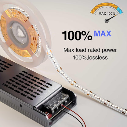 4 X GEEKLUX LED Netzteil Trafo 24v dimmbar 150W, Led Transformator 220 230 Volt  AC auf 24 Volt DC