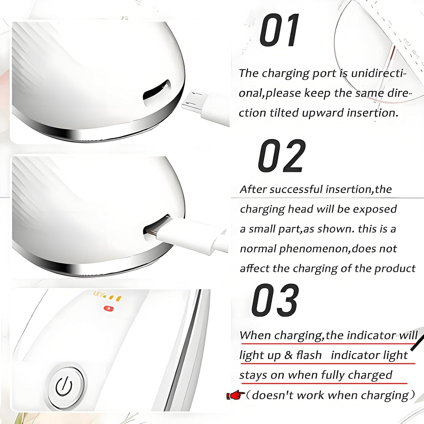 Gesichts- und Nackenmassagegerät 7-in-1, LED-Gesichtsbildhauer,