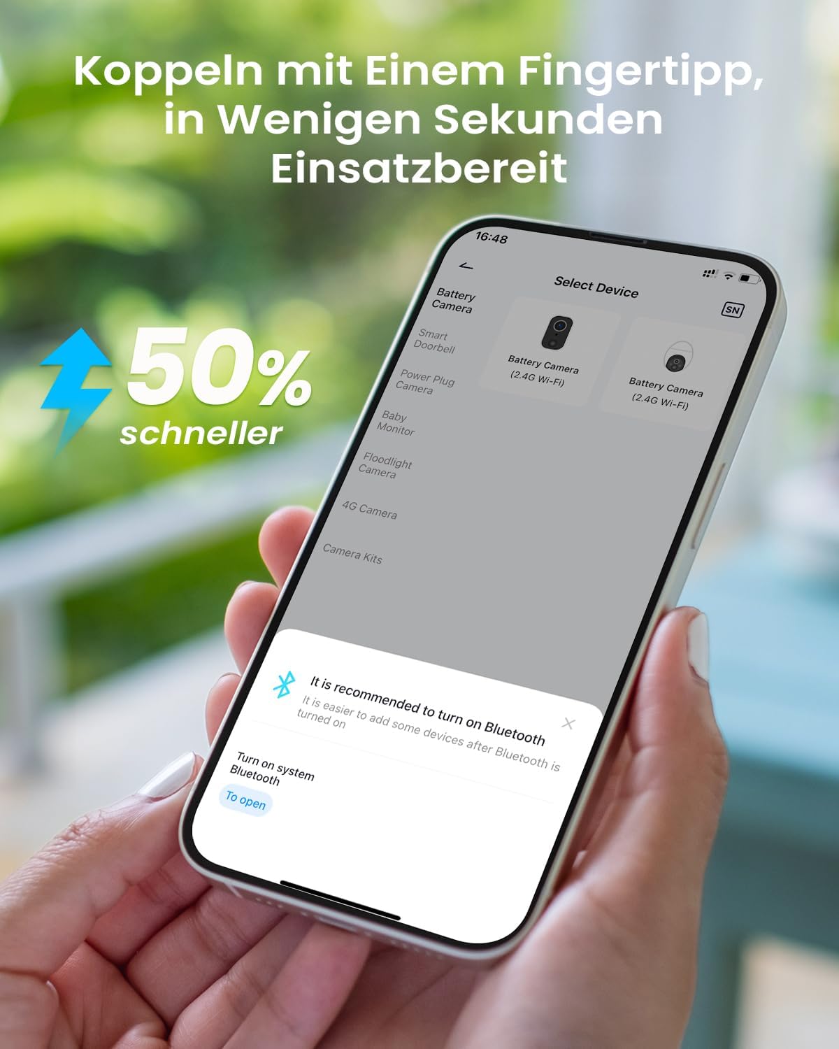 2 X ieGeek 2K Überwachungskamera Aussen Solar: 360° PTZ Kamera Überwachung Aussen