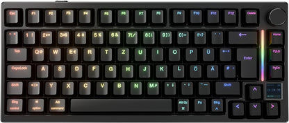 GK GAMAKAY TK75HE V2 75% Rapid Trigger Kabelloses Gaming Tastatur QWERTZ