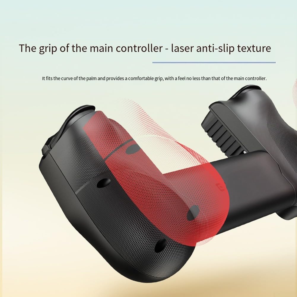 GameSir-X5 Lite Gamepad,Erweiterbarer Game-Controller, für Android für iOS-Geräte,  ABS-Material, Schwarz, Rosa, Grün (schwarz)