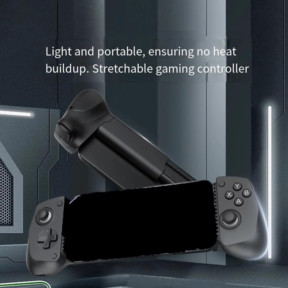 GameSir-X5 Lite Gamepad,Erweiterbarer Game-Controller, für Android für iOS-Geräte,  ABS-Material, Schwarz, Rosa, Grün (schwarz)