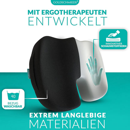 Goldschmieds Orthopädisches Sitzkissen Ergonomische Oase 50-95kg