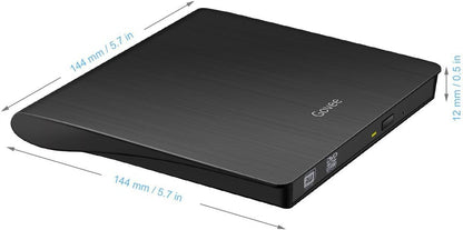 Lecteur de CD externe Govee, lecteur de DVD lent USB 3.0 pour Windows/Mac iOS