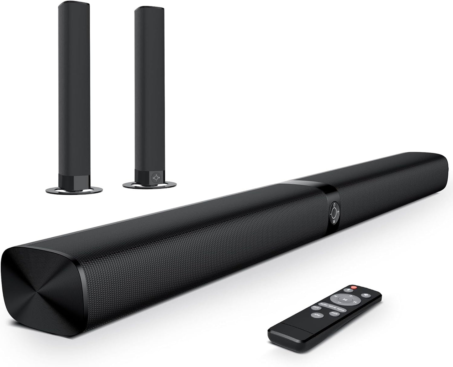 GarageRock Soundbar für TV Geräte, Teilbare 2-in-1 mit Automatischer Lautstärkeanpassung