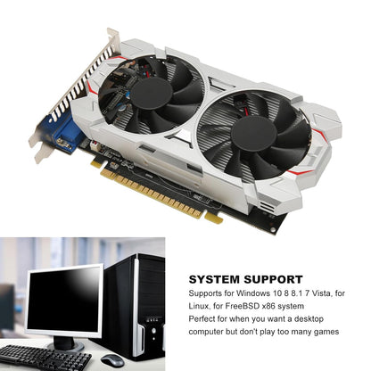 GTX1050Ti 4 GB Grafikkarte, DDR5, 128 Bit, PCI Express 2.0 16X, 850/3800 MHz,