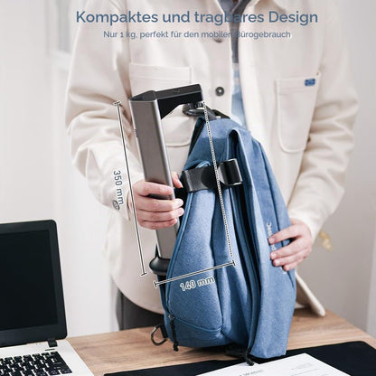 Gtremulent A3 Scanner Dokumentenscanner USB: 13MP Buchscanner mit OCR TTS Visualizer