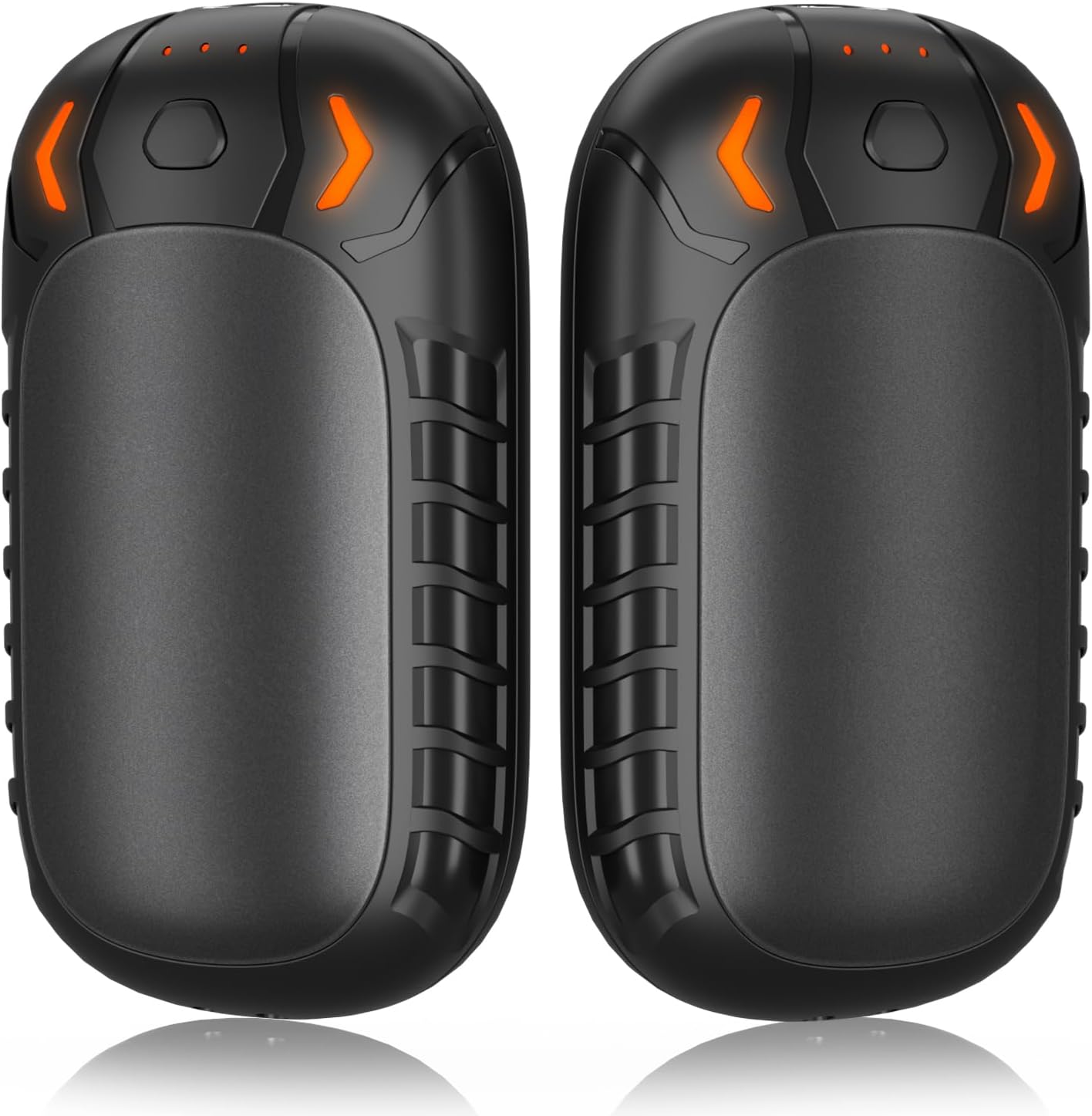 Handwärmer Elektrisch, Split 2er-Pack 6000mAh Wiederaufladbar Handwärmer Tragbare Taschenwärmer, 3 Heizmodi Taschenwärmer Elektrisch