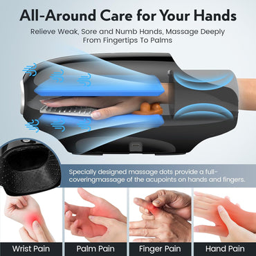 Handmassagegerät mit Knetrollen für Arthritis, Karpaltunnelsyndrom, Schmerzlinderung