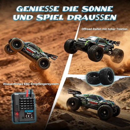 HAIBOXING Ferngesteuertes Auto 1:18 4WD Offroad Truggy 36+ km/h Hobby Grade 2,4 GHz Fernsteuerung