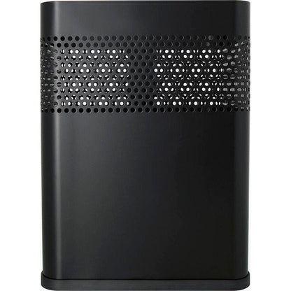 HELIT H2515995 Corbeille à papier en acier 18 litres, noir