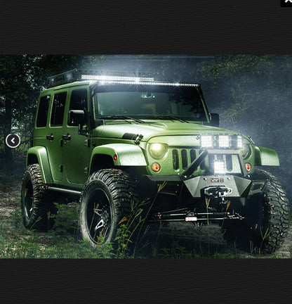 HengDa 4X 48W LED Arbeitsscheinwerfer Offroad Scheinwerfer 4320lm  6000-6500K IP67