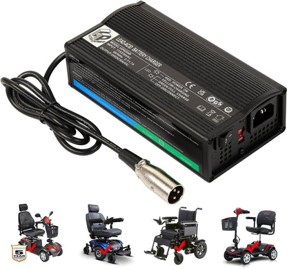 Adaptateur de batterie pour scooter de mobilité Highpower HP8204B 24V 5A