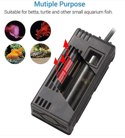 H3 ECO Unterwasser-Aquarienheizung 150 W, Aquarienheizung mit externem Digitalregler, 110–150 l