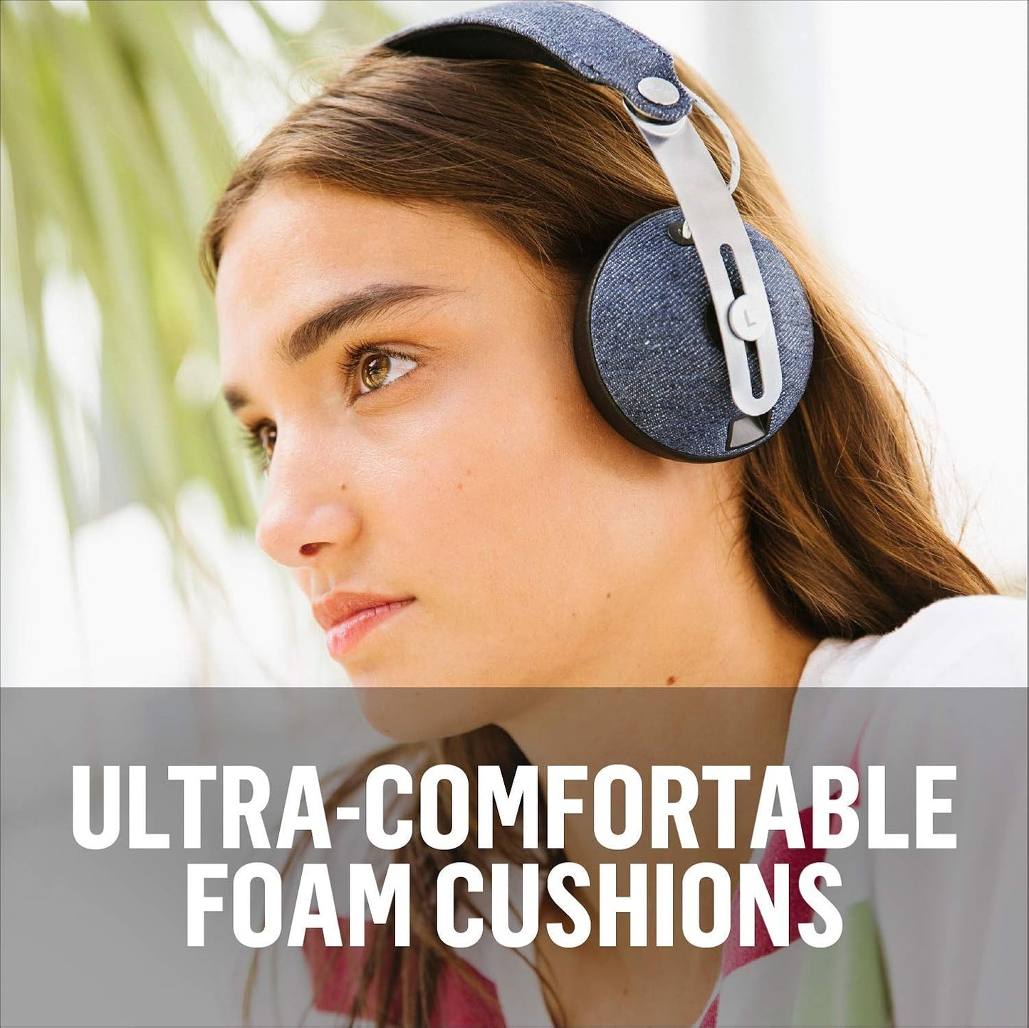 House of Marley Rise BT - Casque avec microphone - Supra-auriculaire - Bluetooth - sans fil 