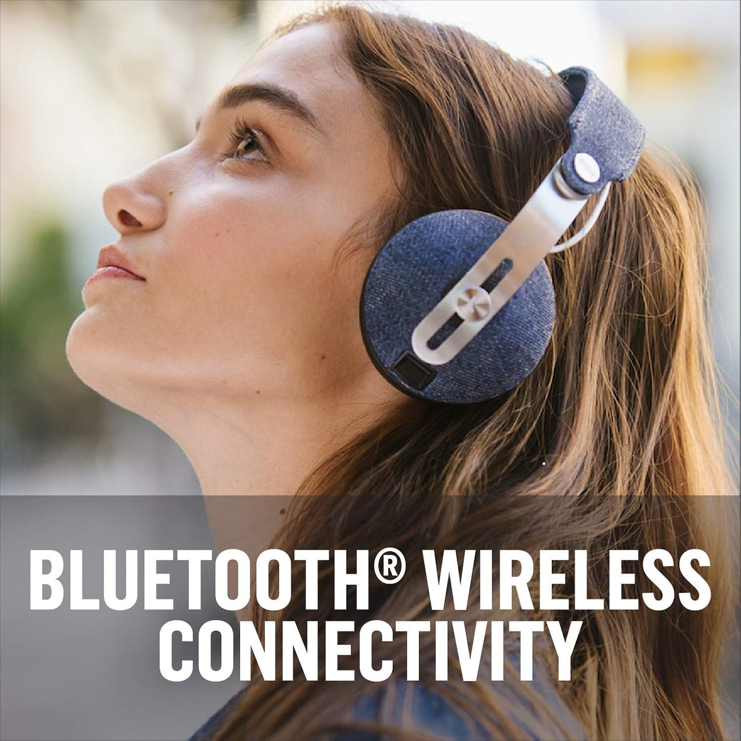 House of Marley Rise BT - Kopfhörer mit Mikrofon - On-Ear - Bluetooth - kabellos