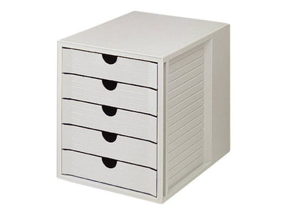 HAN Shelf Box 5 Schübe Gehäuse/Coquillages : gris clair