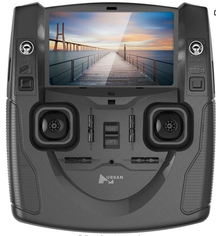 Hubsan FPV2 H901A Support de transmission/émetteur avec écran d'affichage pour drones