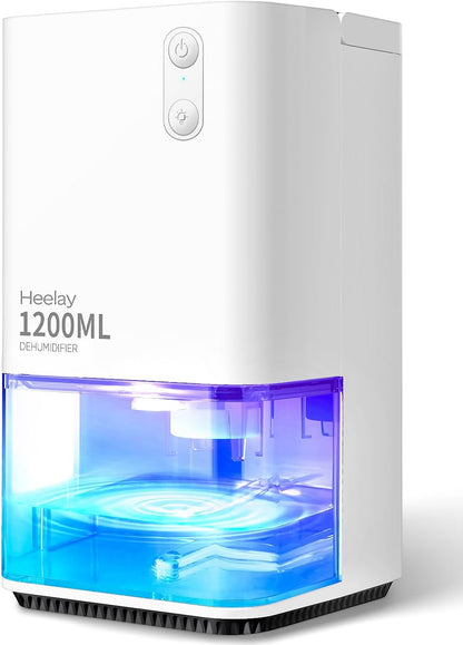 Heelay® Luftentfeuchter 1200ML,Dehumidifier Ultra Leise Auto Abschaltung