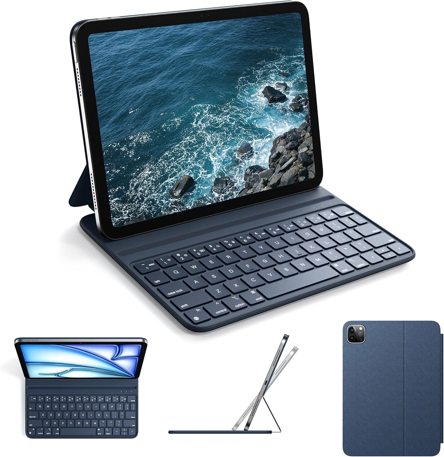Étui Bluetooth HOU FY-11 pour Apple iPad Pro 11" Air 10,9" 4e et 5e génération