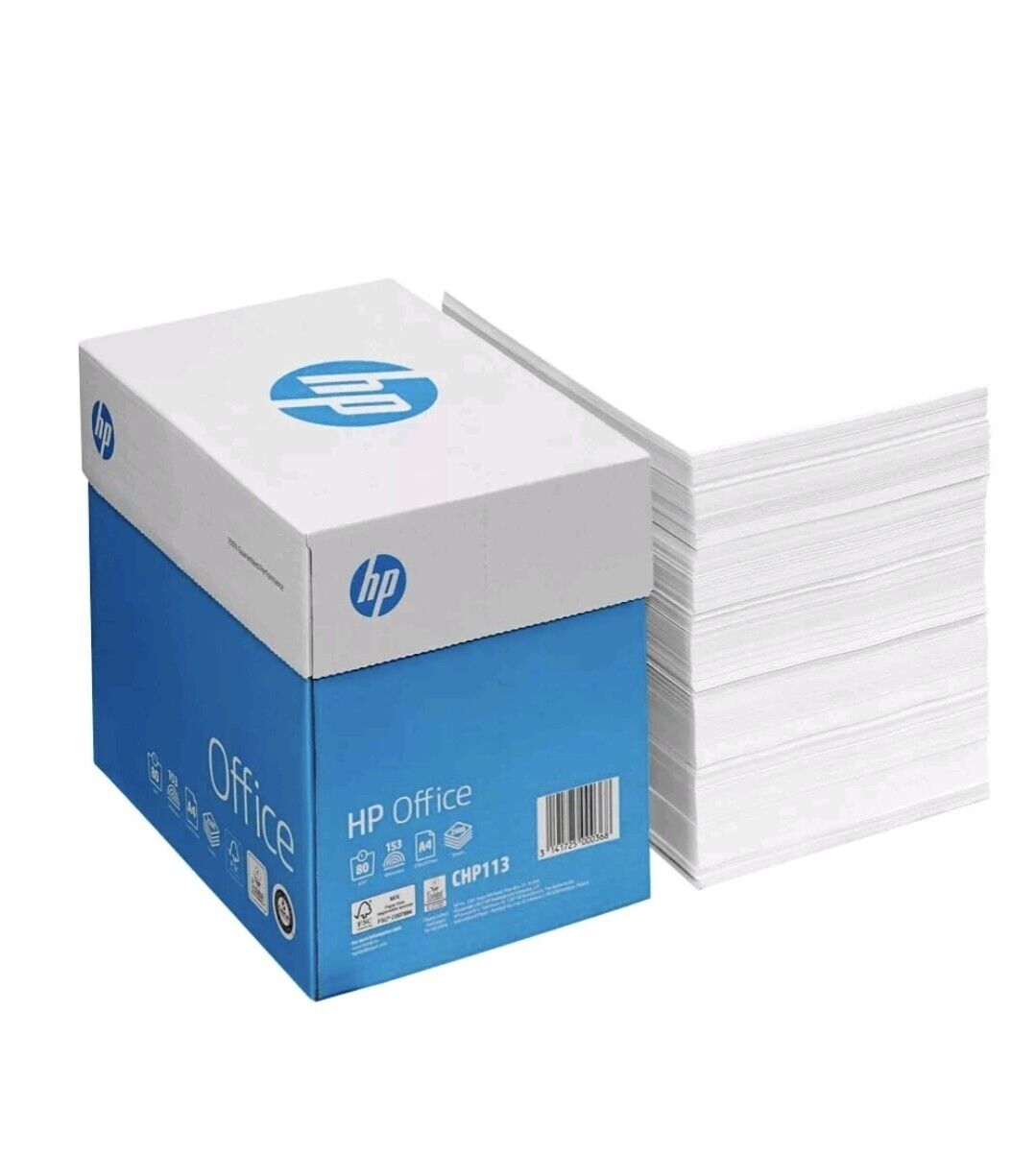 2500 X HP Maxi-Box Kopierpapier Office DIN A4 80 g/qm 2.500 Blatt
